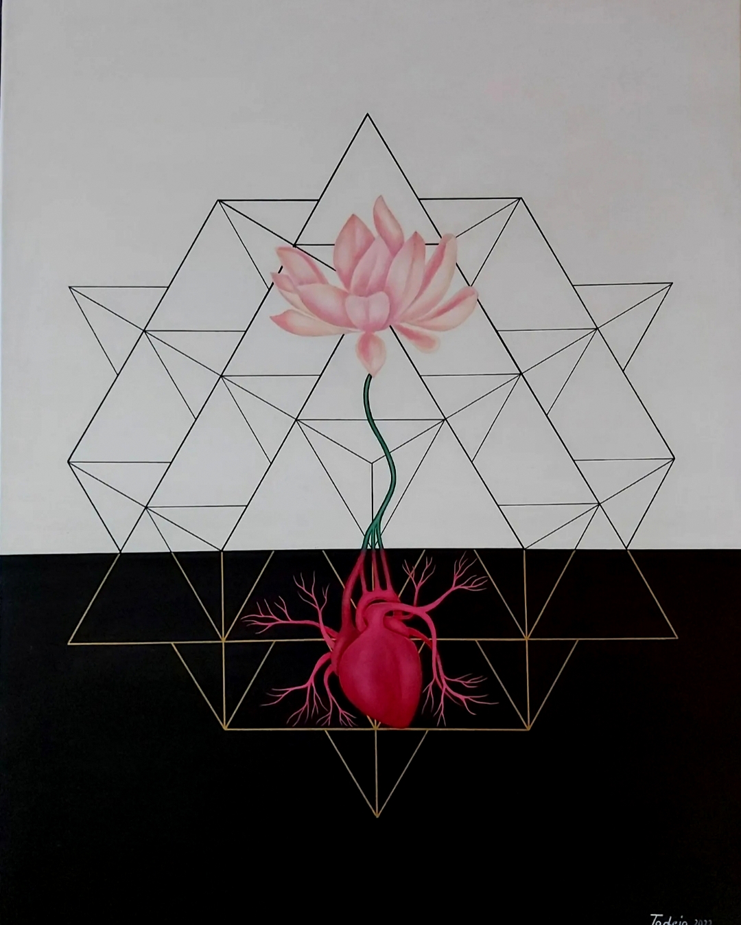 Axis mundi (Canvas print)